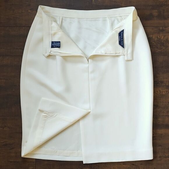 Preston &‎ York Size 14 Petite Lined Skirt - Picture 3 of 5